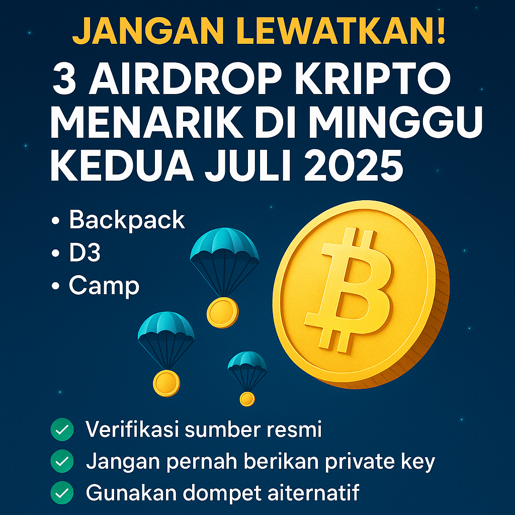 Air Drop Kripto Juli 2025