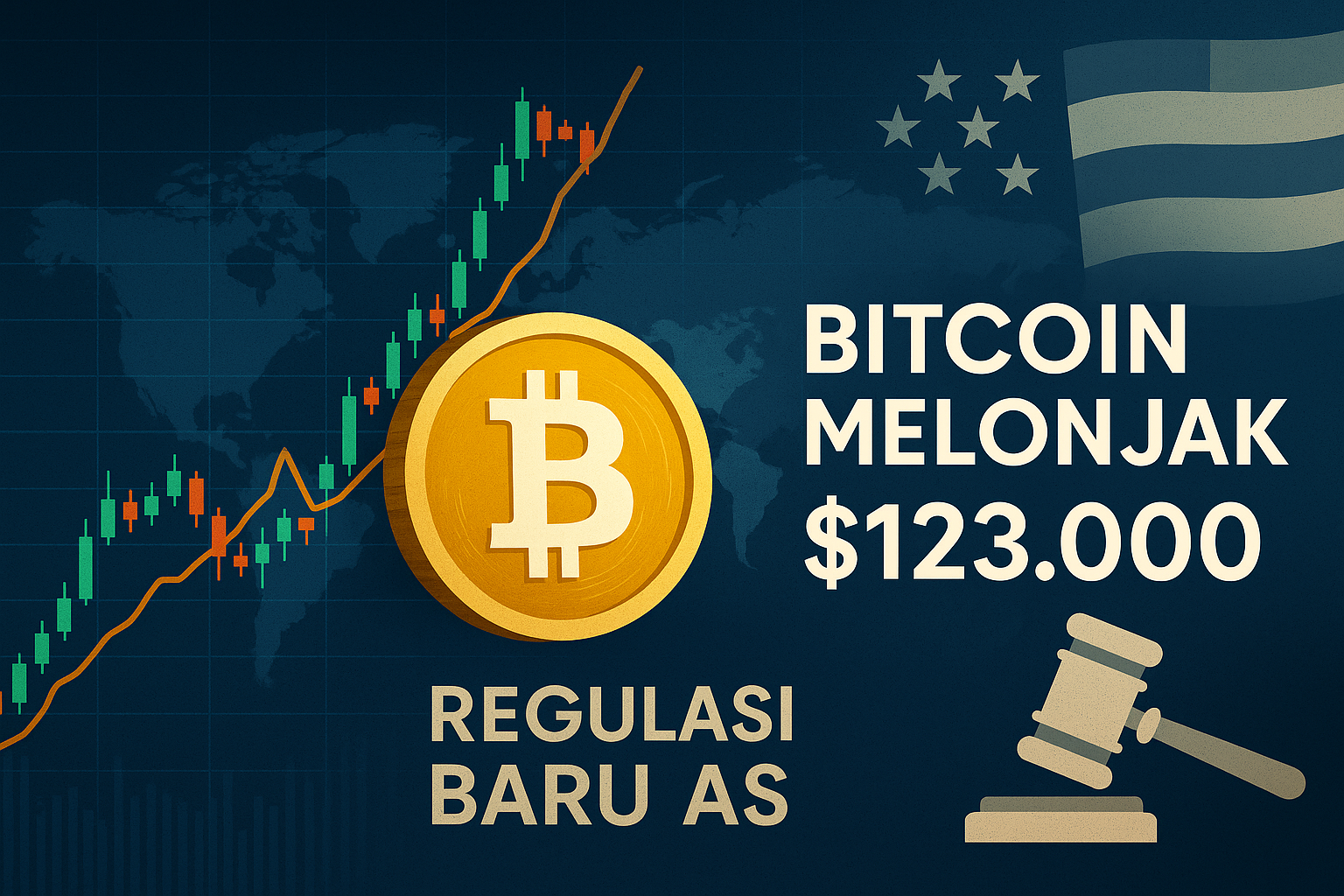 Bitcoin Melonjak $123.000