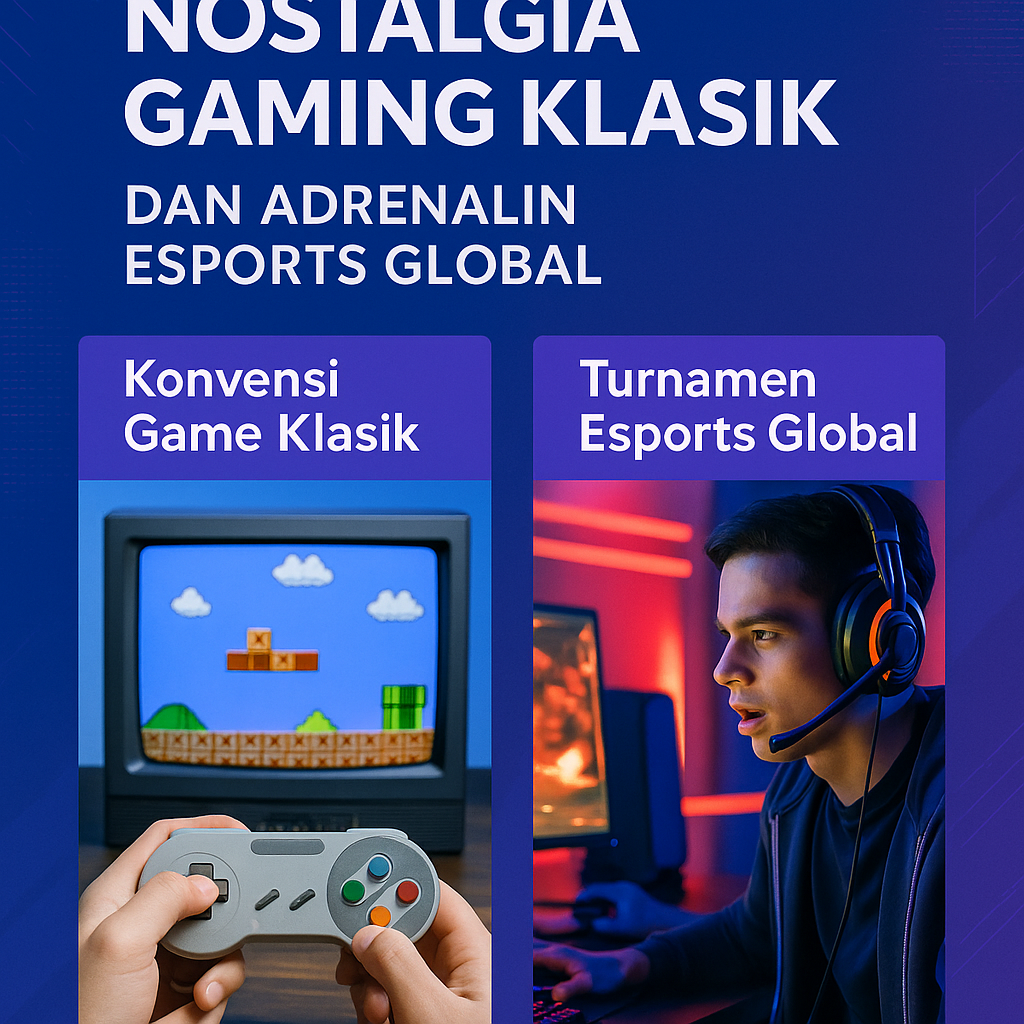 Event Game Juli 2025: Nostalgia Gaming Klasik dan Adrenalin Esports Global