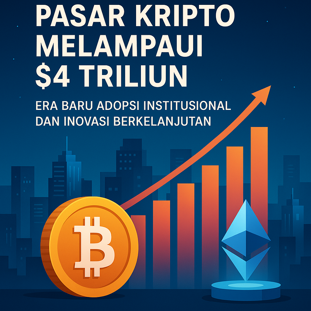 kapitalisasi kripto mencapai 4 Triliun$
