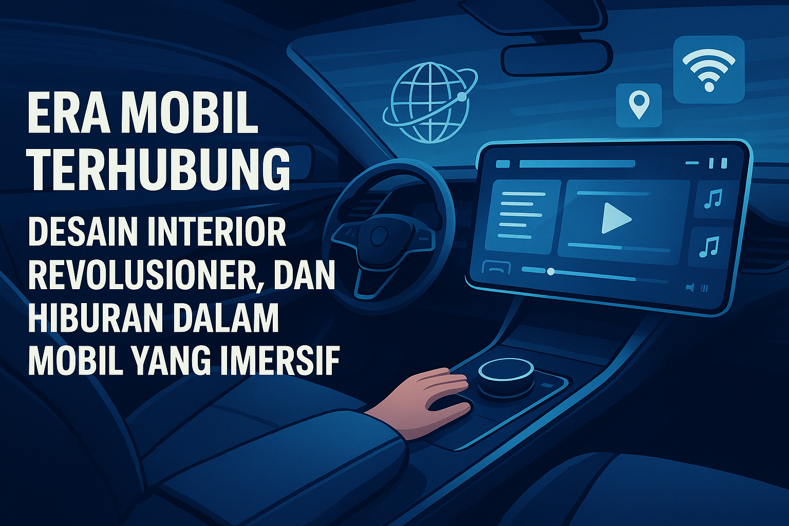 Era Mobil Terhubung, Desain Interior Revolusioner, dan Hiburan dalam Mobil yang Imersif