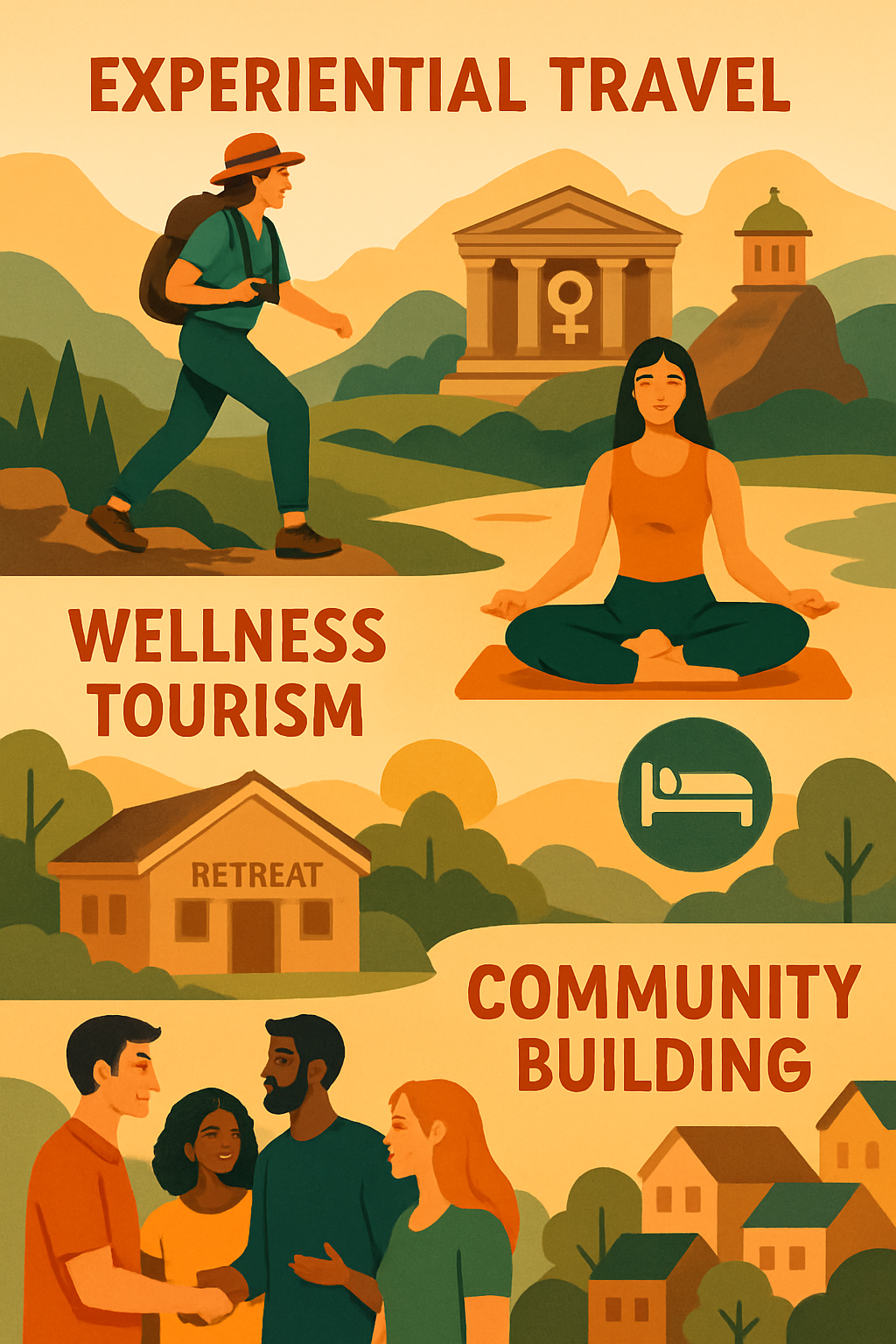 Perjalanan Pengalaman, Pariwisata Kesehatan, dan Kekuatan Pembangunan Komunitas untuk Hidup yang Lebih Kaya