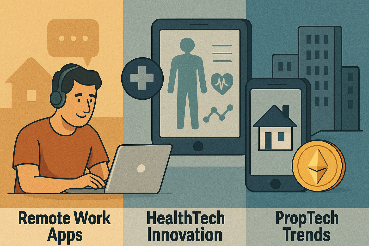 Transformasi Kerja Jarak Jauh, Revolusi HealthTech, dan Inovasi PropTech